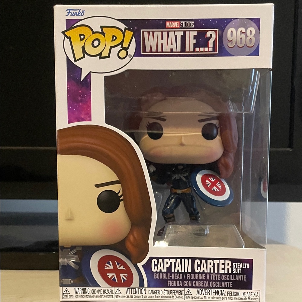 Funko Pop! What If...? Captain Carter Figure
